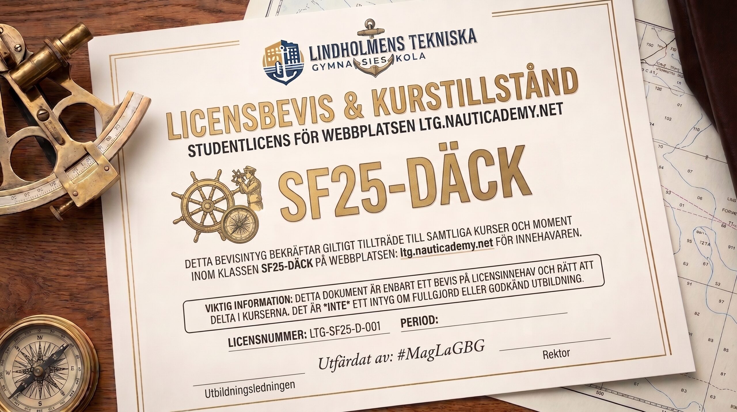 Klasslicens – SF25-Däck