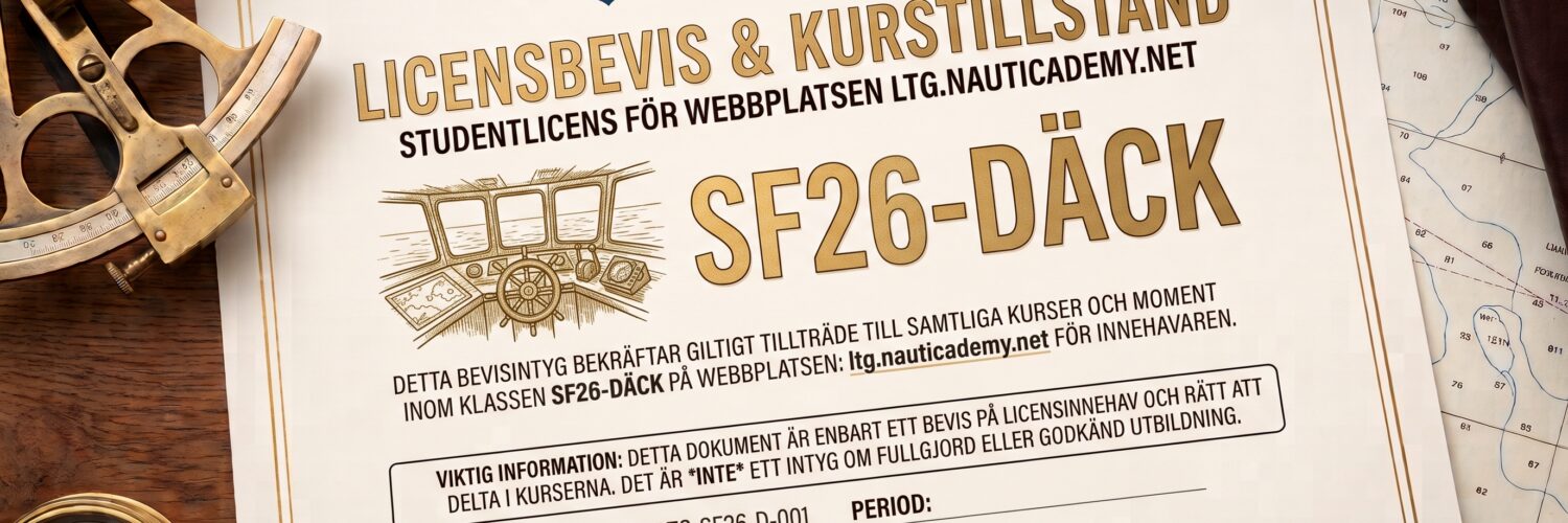 Licens sf26 däck